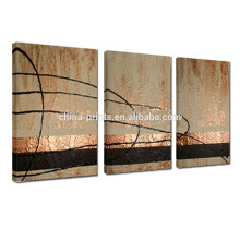 Abstract Oil Painting Hand-Painted/3 Pannel Handmade Oil Painting/Decorative Canvas Art for Wall